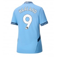 Maglie da calcio Manchester City Erling Haaland #9 Prima Maglia Femminile 2024-25 Manica Corta